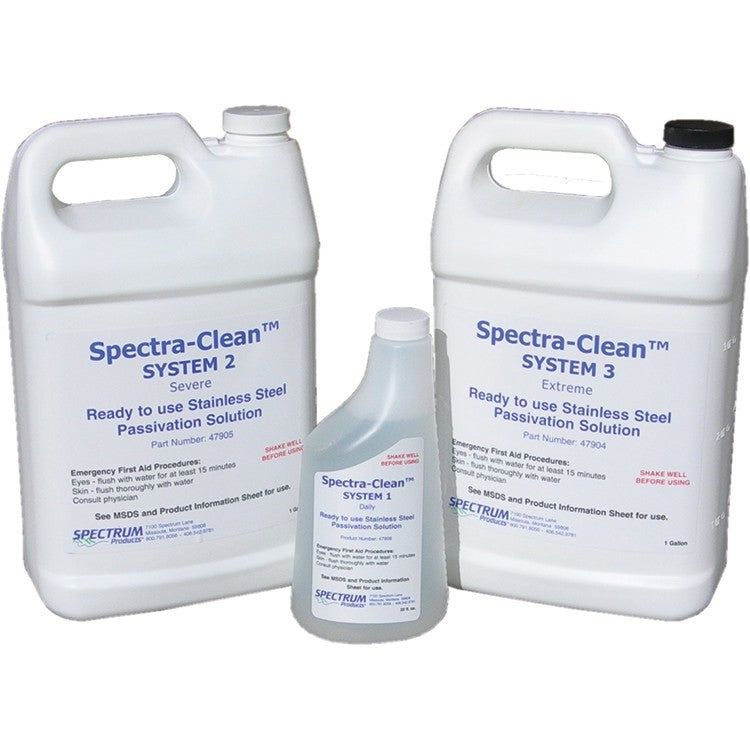 Spectra-Clean Stainless Steel Cleaner (System 2, Extreme use)