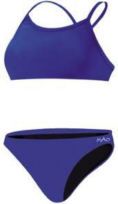 Solid Female V-Back Bikini