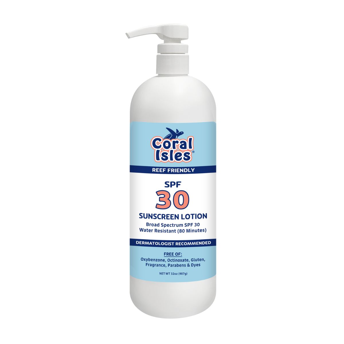 Coral Isles 32-oz Quart SPF30 Lotion Sunscreen
