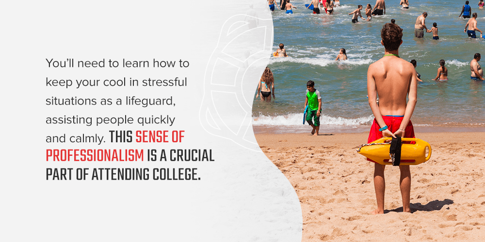 Benefits of Lifeguarding for College Applications