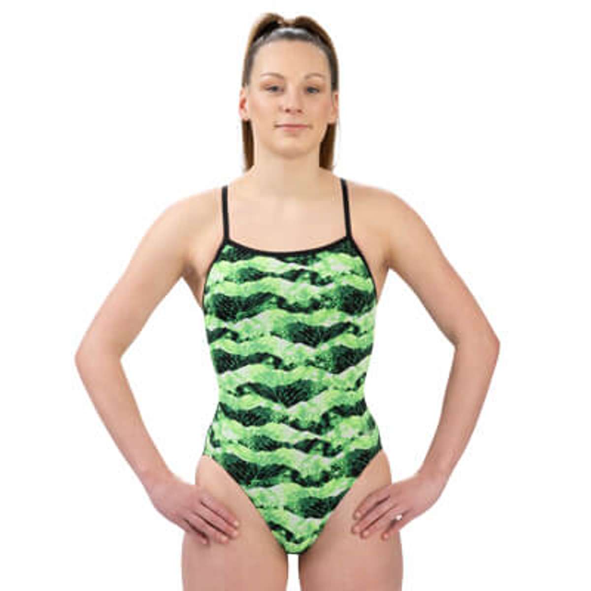 Dolfin Summit Print V-Back