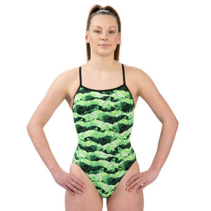 Dolfin Summit Print V-Back