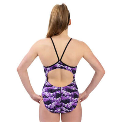 Dolfin Summit Print V-Back