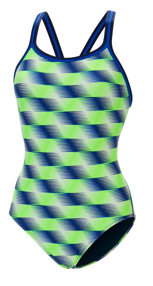 Dolfin Women's Print DBX Back One Piece