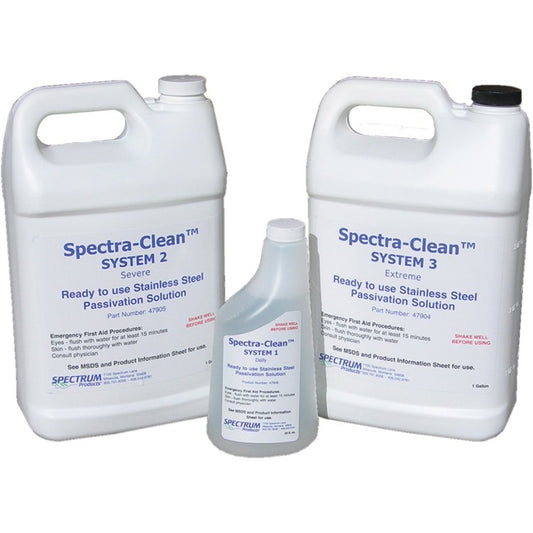 Spectra-Clean Stainless Steel Cleaner (System 2, Extreme use)