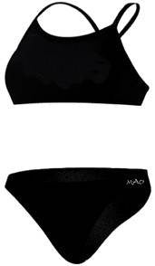 Solid Female V-Back Bikini