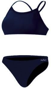 Solid Female V-Back Bikini