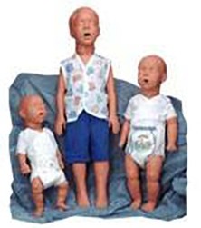 Simulaids Kim Kevin or Kyle Pediatric CPR Training Manikins