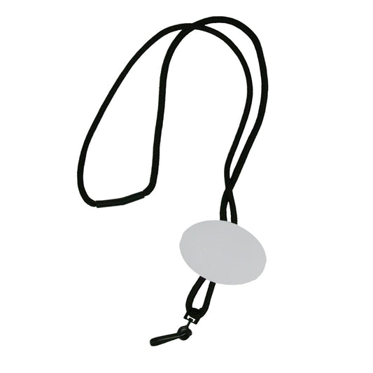 Oval Nametag with Lanyard for Bead Recognition Program