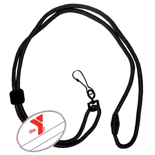 YMCA Custom Name Oval Tag Break Away Lanyard