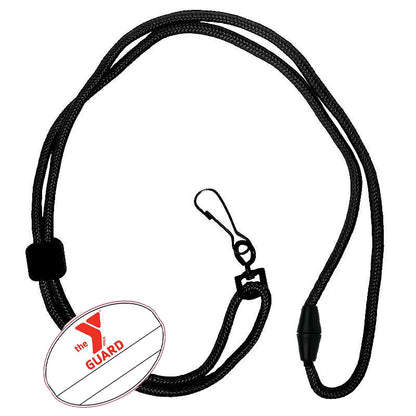 YMCA Guard Custom Name Tag Break Away Lanyard