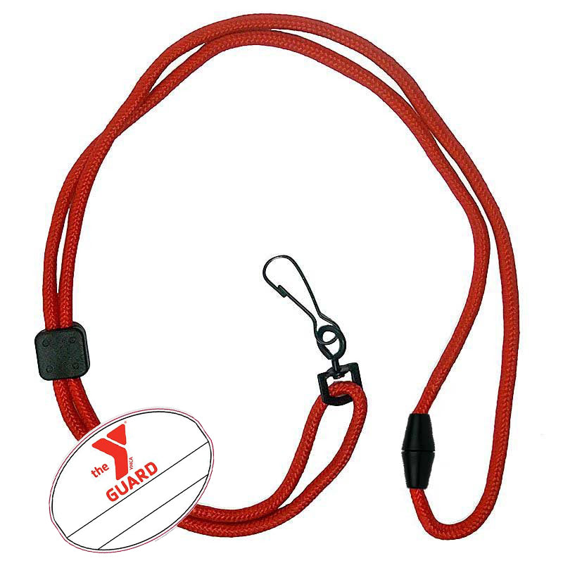 YMCA Guard Custom Name Tag Break Away Lanyard