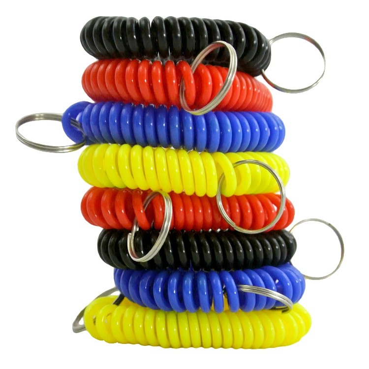 Wrist Lanyard Coils