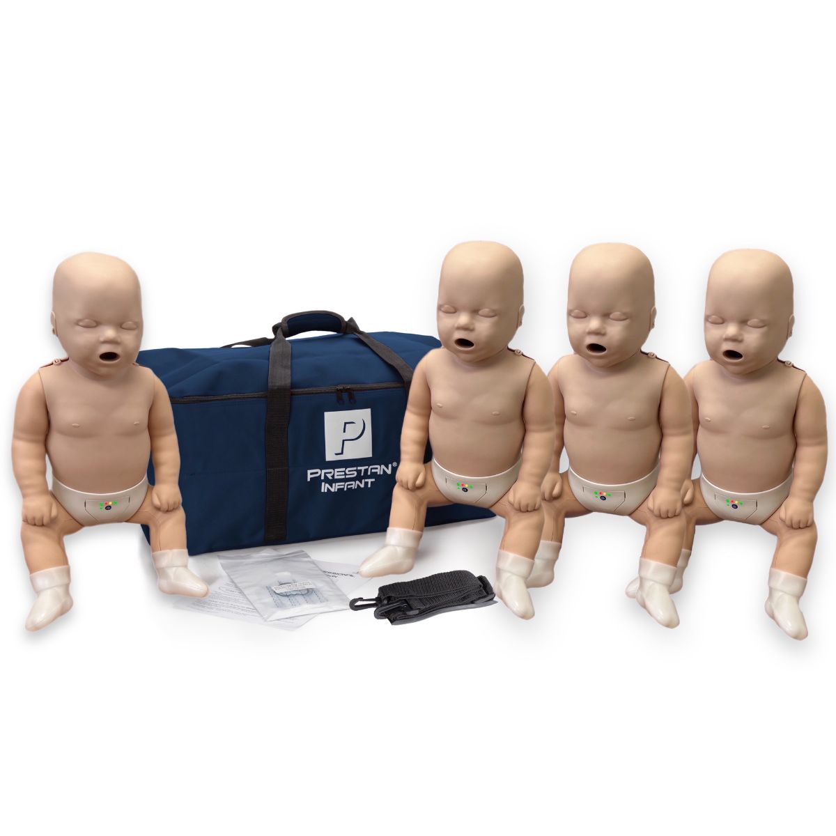 Prestan Infant Manikins 4-pack with CPR Monitor