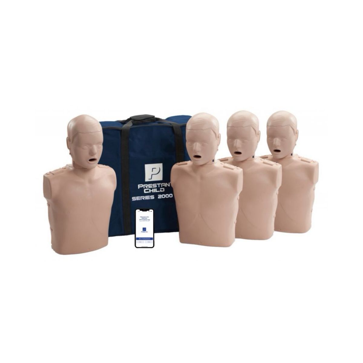 Prestan Professional Child Series 2000 Manikin with Advanced CPR Feedback, 4-Pack