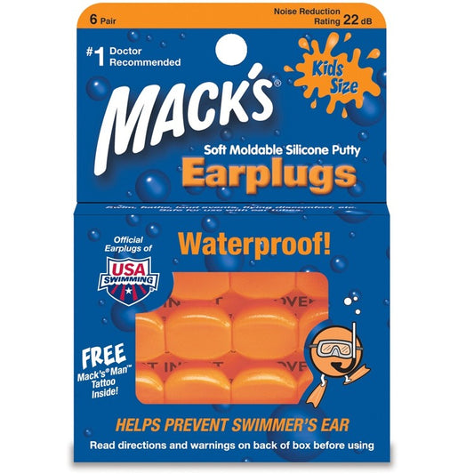 Mack's Pillow Soft Ear Plugs-Kids Size
