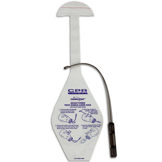 Nasco Adult/Child Face Shield Lung Bag