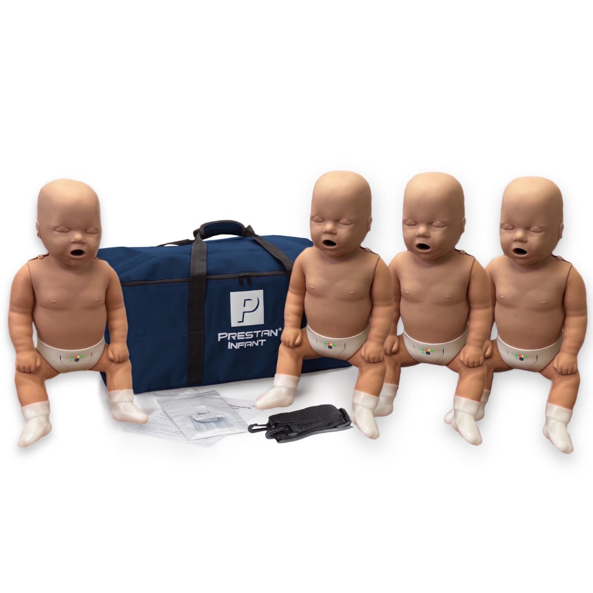 Prestan Infant Manikins 4-pack with CPR Monitor