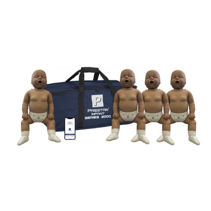 Prestan Professional Infant Series 2000 Manikin with Advanced CPR Feedback, 4-Pack
