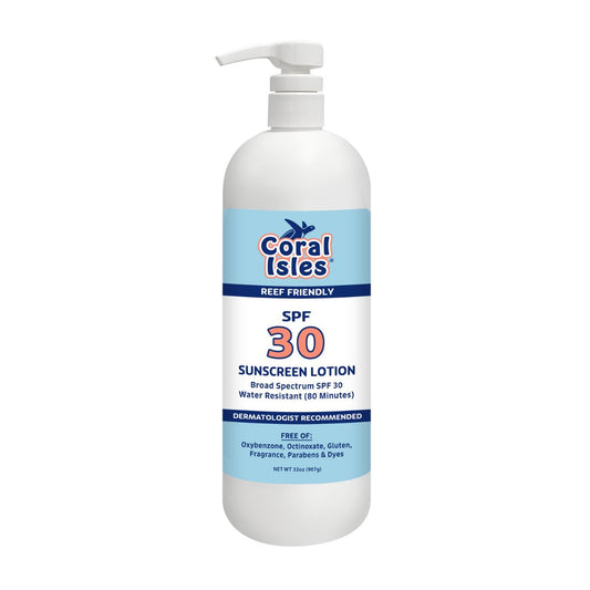Coral Isles 32-oz Quart SPF30 Lotion Sunscreen