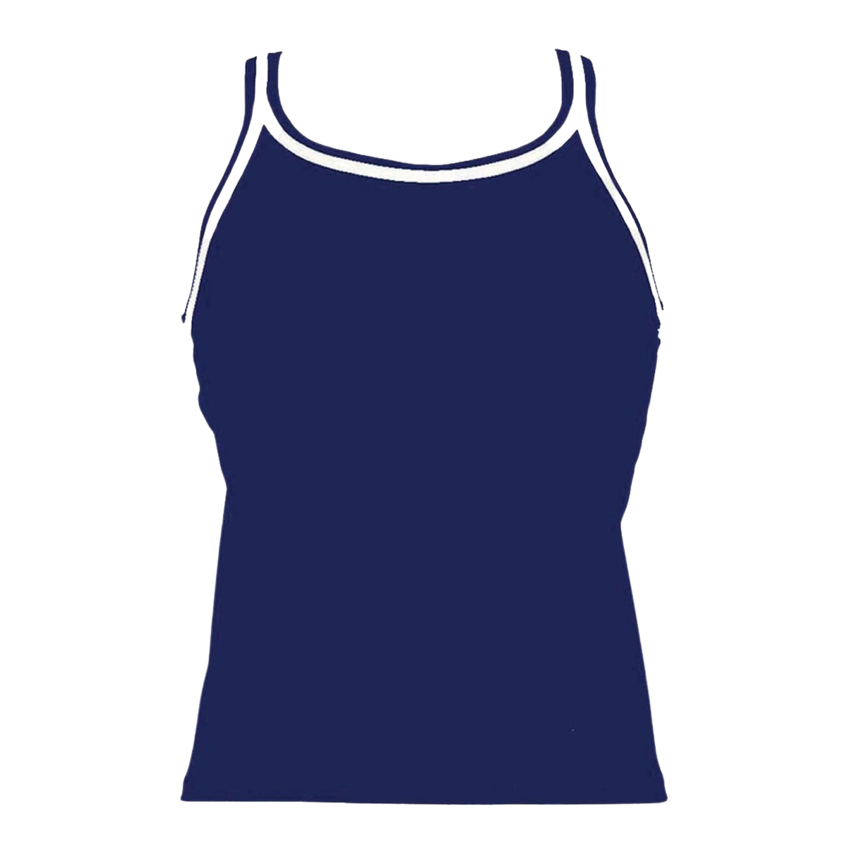 Dolfin Solid Tankini Top