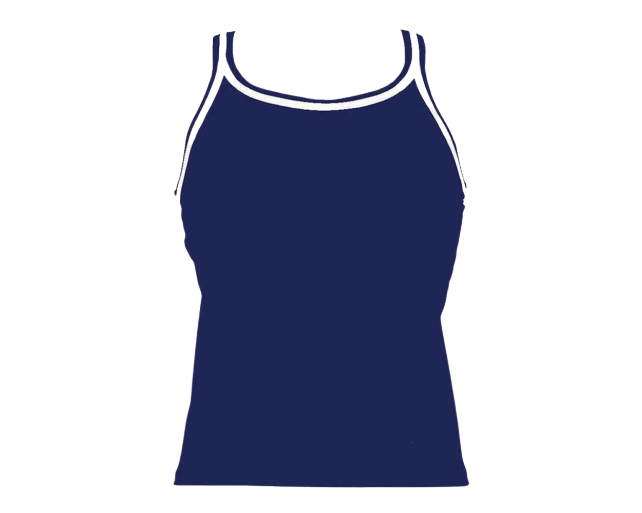 Dolfin Solid Tankini Top