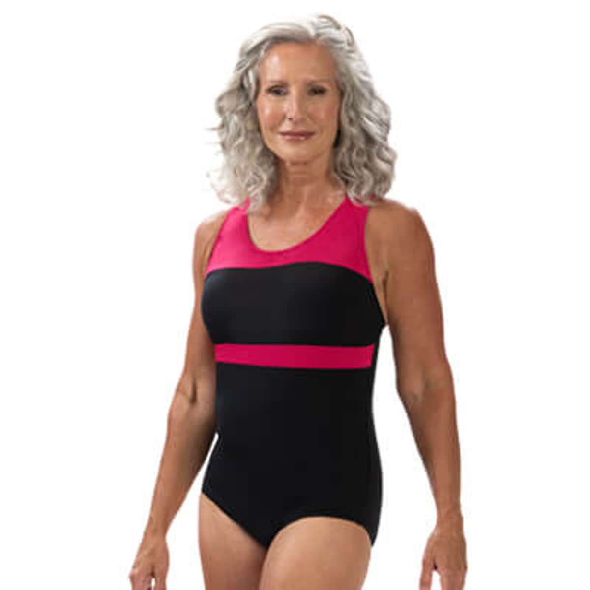 Dolfin Women's Color Block Conservative Lap Suit