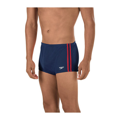 Speedo Solid Poly Mesh Square Leg