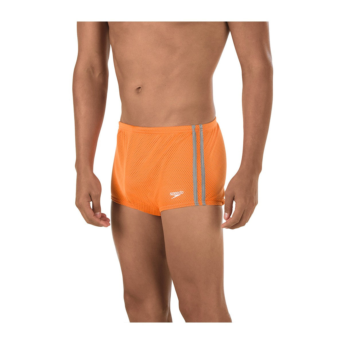 Speedo Solid Poly Mesh Square Leg