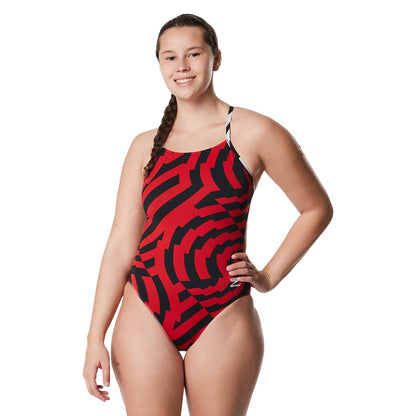 Speedo Vortex Maze Open Back