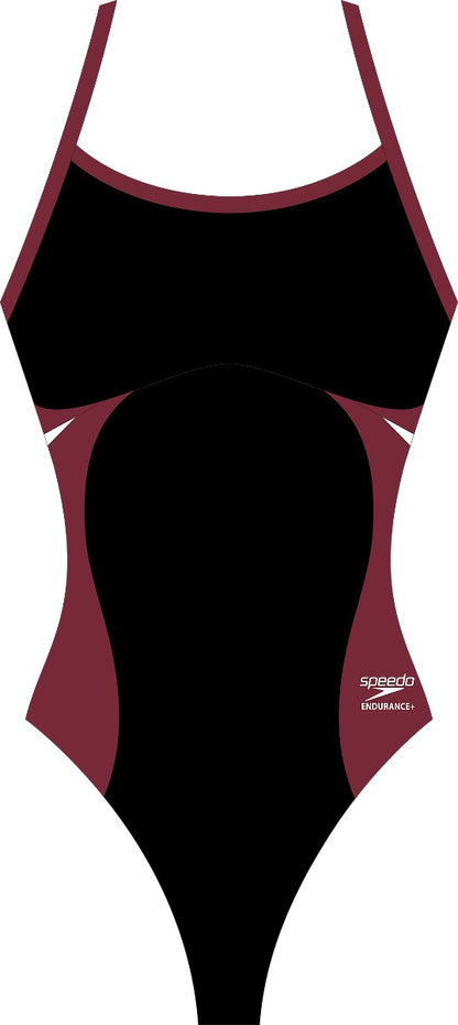 Speedo Spark Splice Flyback Swimsuit