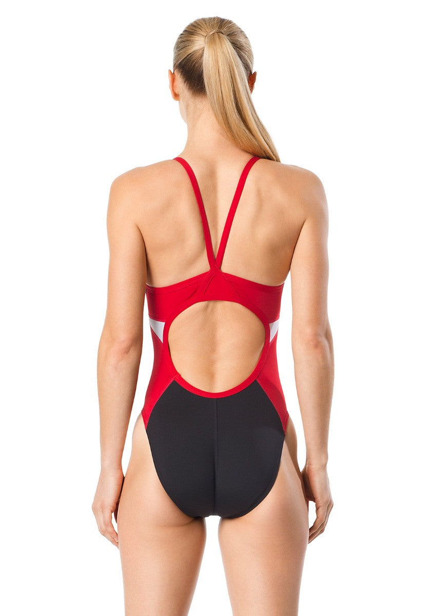Speedo Spark Splice Flyback Swimsuit