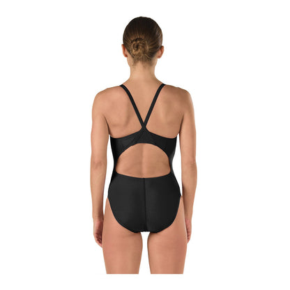 Speedo Solid Flyback Swimsuit