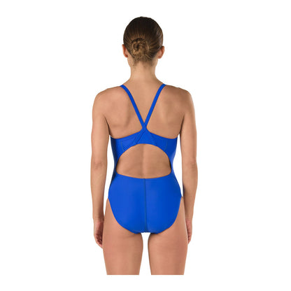 Speedo Solid Flyback Swimsuit