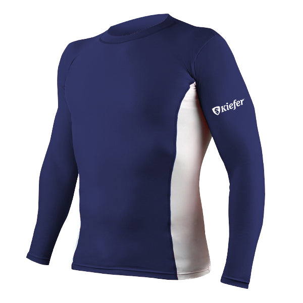 Kiefer 2 Tone Unisex Long Sleeve Rash Guard