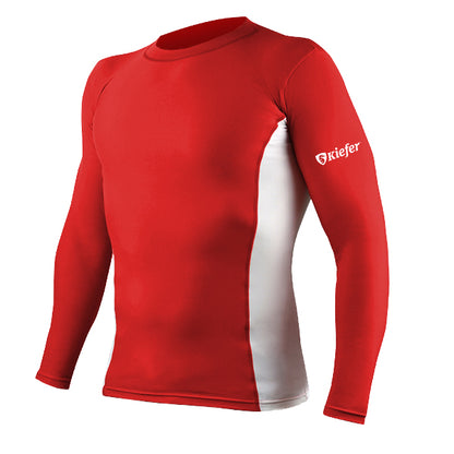 Kiefer 2 Tone Unisex Long Sleeve Rash Guard