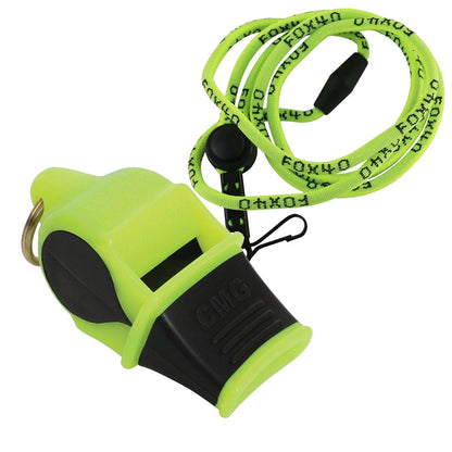 Fox 40 Sonik Blast CMG Whistle with Breakaway Lanyard