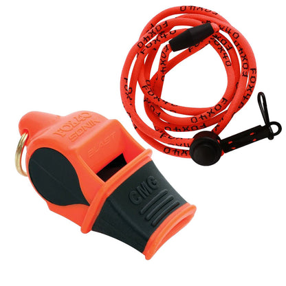 Fox 40 Sonik Blast CMG Whistle with Breakaway Lanyard