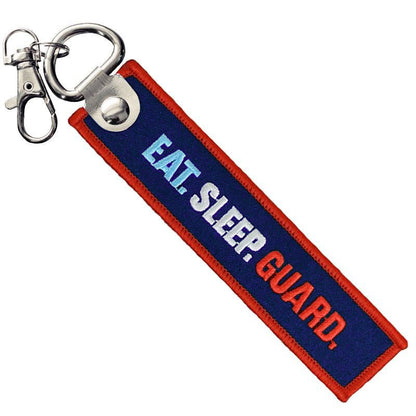 Eat. Sleep. Guard. Bag Tag