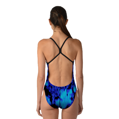 Adidas Equinox Camo C-Back Swimsuit