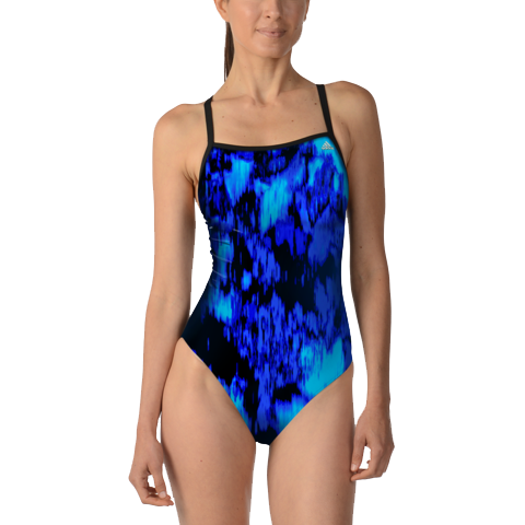 Adidas Equinox Camo Vortex Back Swimsuit