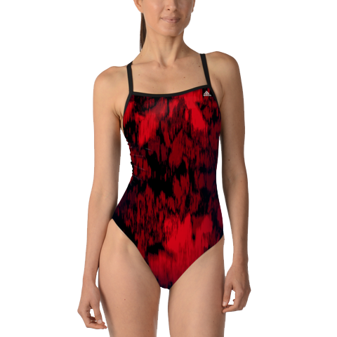 Adidas Equinox Camo Vortex Back Swimsuit