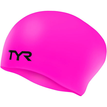 TYR Wrinkle Free Long Hair Jr. Cap