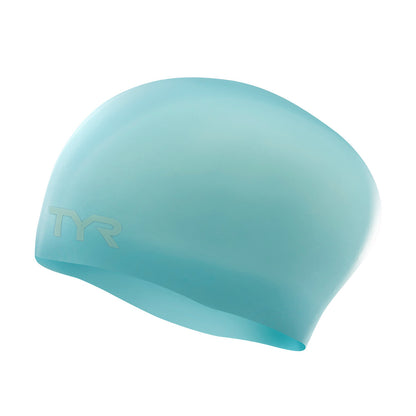 TYR Long Hair Wrinkle-free Swim Cap