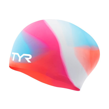TYR Tiedye Long Hair Youth Cap