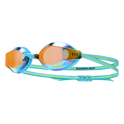 TYR BlackOps 140 EV Racing Jr. Fit Mirrored Goggles