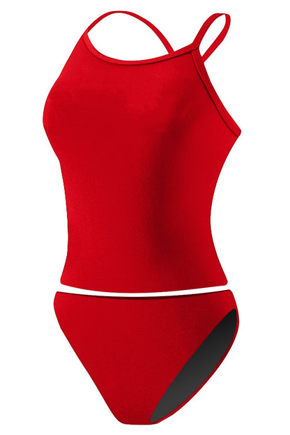RISE Solid Workout Tankini