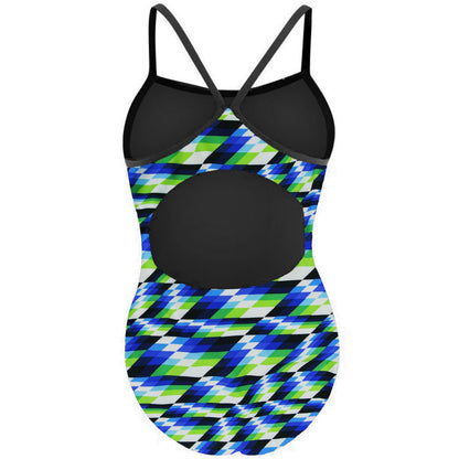 RISE Sandies Female Swerve Poly Swimsuit