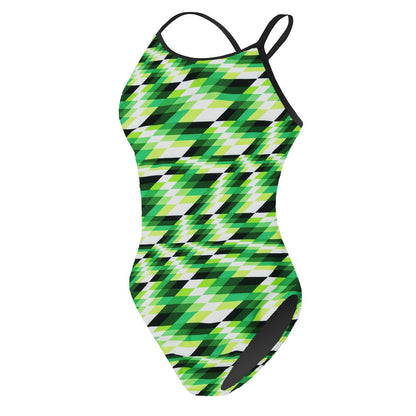 RISE Sandies Female Swerve Poly Swimsuit