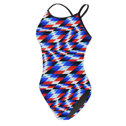 RISE Sandies Female Swerve Poly Swimsuit